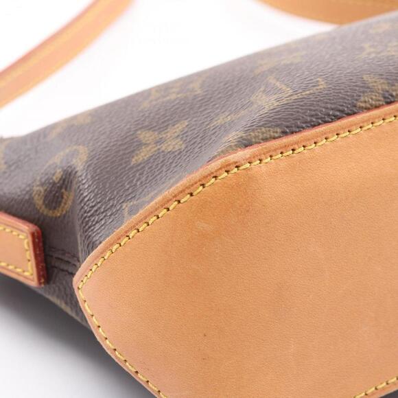 LOUIS VUITTON Brown Monogram Leather Trotter Shoulder Bag - Picture 7 of 11